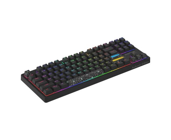 Клавиатура Hator Rockfall 2 Mecha TKL Authentic Edition Aurum Milky Way Silent USB Black (HTK-530), изображение 2 Клавиатура Hator Rockfall 2 Mecha TKL Authentic Edition Aurum Milky Way Silent USB Black (HTK-530), изображение 2