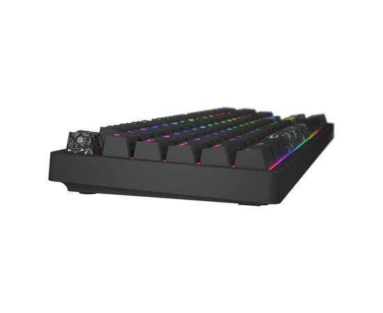 Клавиатура Hator Rockfall 2 Mecha TKL Authentic Edition Aurum Milky Way Silent USB Black (HTK-530), изображение 4 Клавиатура Hator Rockfall 2 Mecha TKL Authentic Edition Aurum Milky Way Silent USB Black (HTK-530), изображение 4