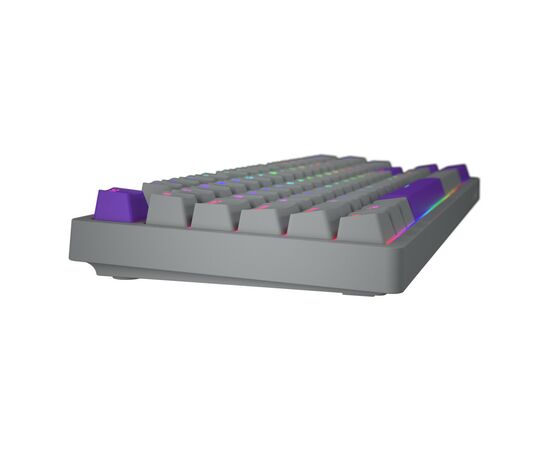 Клавиатура Hator Rockfall 2 Autograph Edition Mecha TKL Aurum Choco USB Titanium (HTK-526), изображение 4 Клавиатура Hator Rockfall 2 Autograph Edition Mecha TKL Aurum Choco USB Titanium (HTK-526), изображение 4