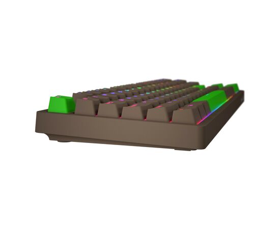 Клавиатура Hator Rockfall 2 Autograph Edition Mecha TKL Aurum Choco USB Choco (HTK-527), изображение 4 Клавиатура Hator Rockfall 2 Autograph Edition Mecha TKL Aurum Choco USB Choco (HTK-527), изображение 4