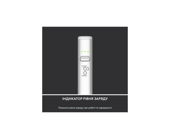 Стилус Logitech Crayon USB-C Silver (L914-000074), изображение 3 Стилус Logitech Crayon USB-C Silver (L914-000074), изображение 3