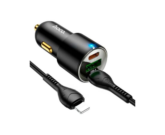 Зарядное устройство HOCO N26 2xType-C, USB-A Black (6931474765192), изображение 5 Зарядное устройство HOCO N26 2xType-C, USB-A Black (6931474765192), изображение 5