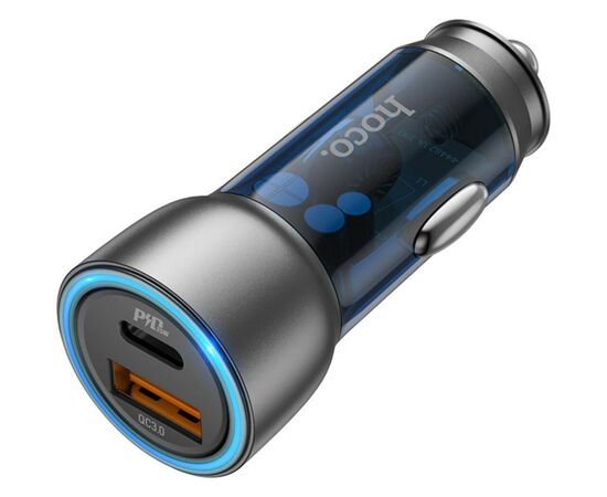Зарядное устройство HOCO NZ8 USB-A/Type-C Blue (6931474782717)