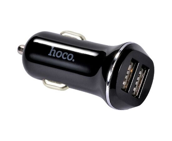 Зарядное устройство HOCO Z1 2xUSB Black (6957531035909), изображение 3