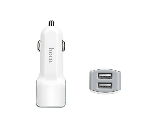 Зарядное устройство HOCO Z23 2xUSB White (6957531078012), изображение 3 Зарядное устройство HOCO Z23 2xUSB White (6957531078012), изображение 3