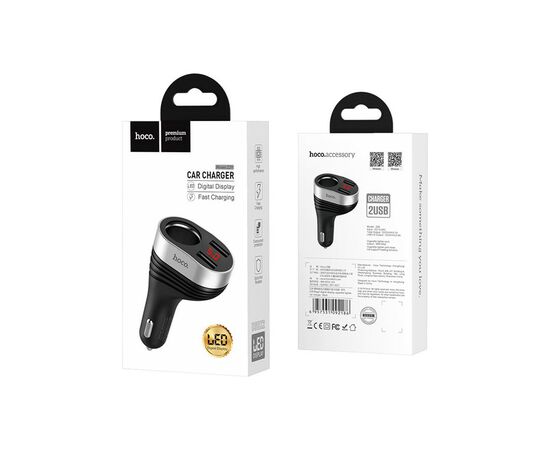 Зарядное устройство HOCO Z29 2xUSB Black (6957531092186), изображение 5 Зарядное устройство HOCO Z29 2xUSB Black (6957531092186), изображение 5