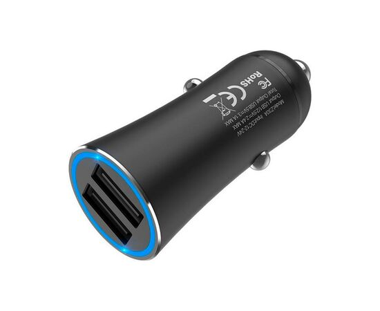 Зарядное устройство HOCO Z30 2xUSB Black (6931474700056), изображение 2 Зарядное устройство HOCO Z30 2xUSB Black (6931474700056), изображение 2