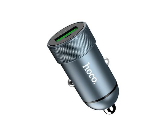Зарядное устройство HOCO Z32 USB Metal Gray (6931474711564)