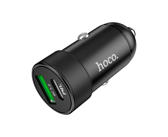 Зарядное устройство HOCO Z32 USB-A/Type-C Black (6931474739797), изображение 2 Зарядное устройство HOCO Z32 USB-A/Type-C Black (6931474739797), изображение 2
