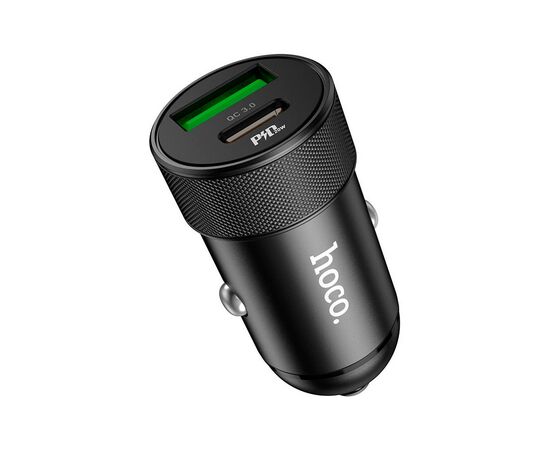 Зарядное устройство HOCO Z32 USB-A/Type-C Black (6931474739797), изображение 3 Зарядное устройство HOCO Z32 USB-A/Type-C Black (6931474739797), изображение 3