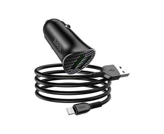 Зарядное устройство HOCO Z39 2xUSB Black (6931474735041), изображение 2 Зарядное устройство HOCO Z39 2xUSB Black (6931474735041), изображение 2