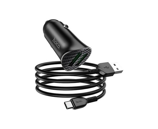 Зарядное устройство HOCO Z39 2xUSB Black (6931474735089), изображение 2 Зарядное устройство HOCO Z39 2xUSB Black (6931474735089), изображение 2
