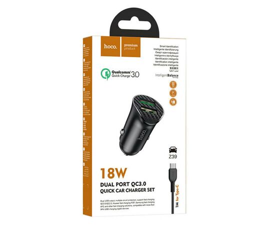 Зарядное устройство HOCO Z39 2xUSB Black (6931474735089), изображение 6 Зарядное устройство HOCO Z39 2xUSB Black (6931474735089), изображение 6