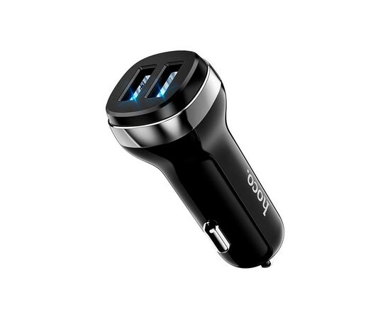Зарядное устройство HOCO Z40 2xUSB Black (6931474739650)