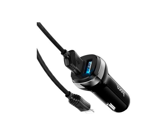 Зарядное устройство HOCO Z40 charger set (iP) 2xUSB Black (6931474739674), изображение 4 Зарядное устройство HOCO Z40 charger set (iP) 2xUSB Black (6931474739674), изображение 4
