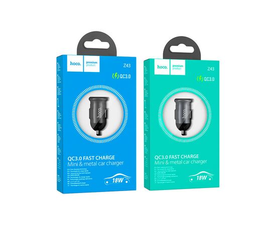 Зарядное устройство HOCO Z43 USB Black (6931474761187), изображение 3 Зарядное устройство HOCO Z43 USB Black (6931474761187), изображение 3