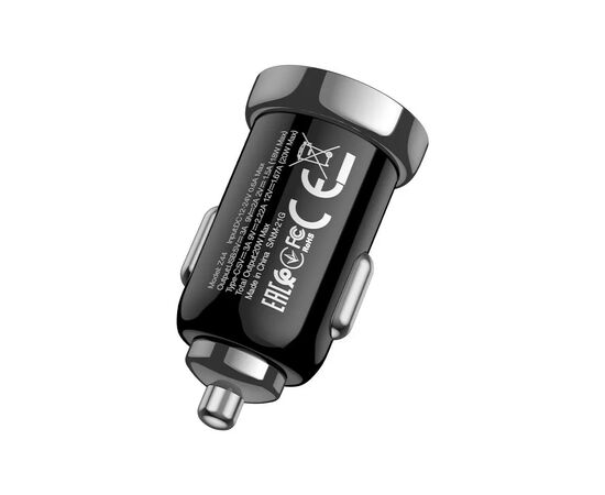 Зарядное устройство HOCO Z44 USB-A/Type-C Black (6931474757241), изображение 2 Зарядное устройство HOCO Z44 USB-A/Type-C Black (6931474757241), изображение 2
