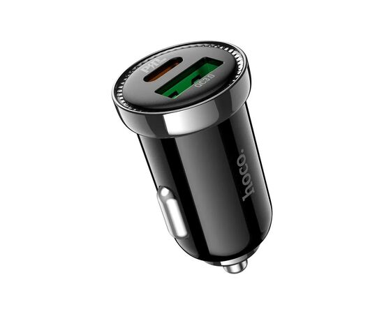 Зарядное устройство HOCO Z44 USB-A/Type-C Black (6931474757241), изображение 3 Зарядное устройство HOCO Z44 USB-A/Type-C Black (6931474757241), изображение 3
