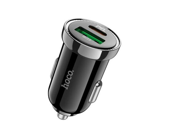 Зарядное устройство HOCO Z44 USB-A/Type-C Black (6931474757241)