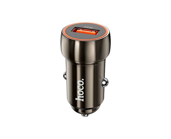 Зарядное устройство HOCO Z46 USB Metal Gray (6931474770318), изображение 4 Зарядное устройство HOCO Z46 USB Metal Gray (6931474770318), изображение 4