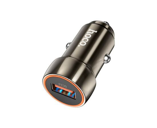 Зарядное устройство HOCO Z46 USB Metal Gray (6931474770271), изображение 2 Зарядное устройство HOCO Z46 USB Metal Gray (6931474770271), изображение 2