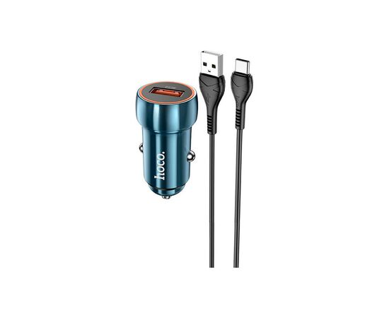 Зарядное устройство HOCO Z46 USB Sapphire Blue (6931474770325)