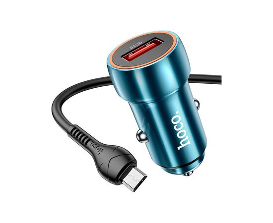 Зарядное устройство HOCO Z46 USB Sapphire Blue (6931474770301), изображение 4 Зарядное устройство HOCO Z46 USB Sapphire Blue (6931474770301), изображение 4