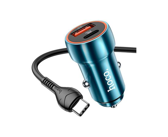 Зарядное устройство HOCO Z46A USB Type-C Sapphire Blue (6931474770387), изображение 4 Зарядное устройство HOCO Z46A USB Type-C Sapphire Blue (6931474770387), изображение 4