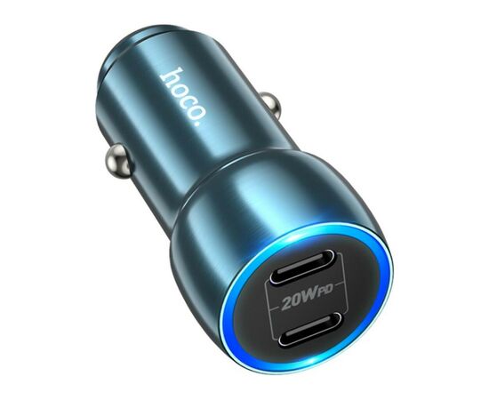Зарядное устройство HOCO Z48 Tough Type-С/Type-C Sapphire Blue (6931474795045), изображение 3 Зарядное устройство HOCO Z48 Tough Type-С/Type-C Sapphire Blue (6931474795045), изображение 3