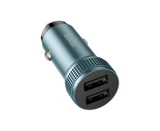 Зарядное устройство HOCO Z49 Level 2xUSB Metal Gray (6931474795618), изображение 2