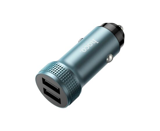 Зарядное устройство HOCO Z49 Level 2xUSB Metal Gray (6931474795618)