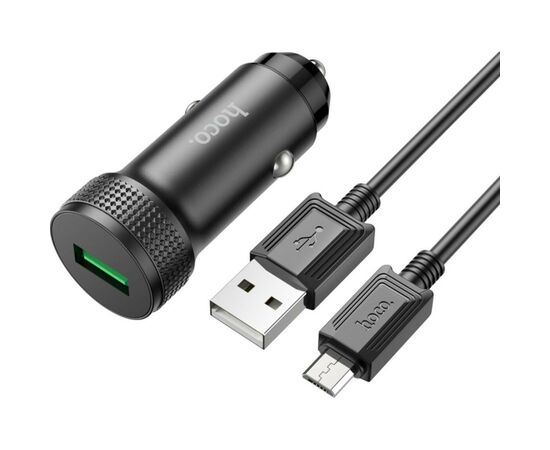 Зарядное устройство HOCO Z49A Level USB Black (6931474795700)