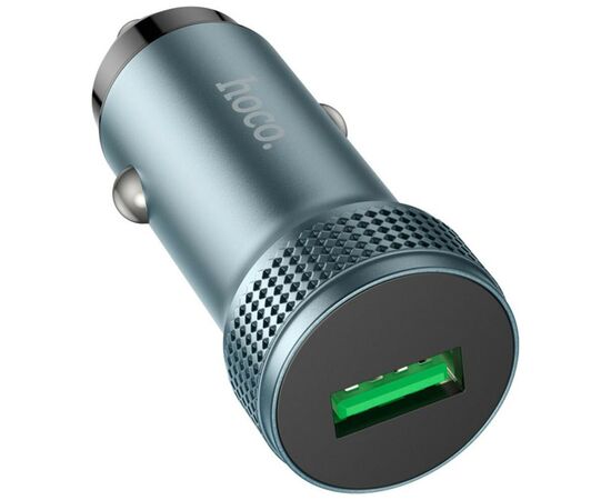 Зарядное устройство HOCO Z49A Level USB Metal Gray (6931474795717), изображение 2