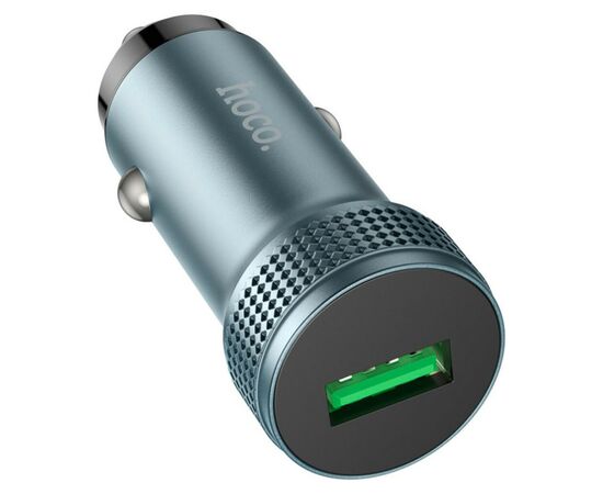 Зарядное устройство HOCO Z49A Level USB Metal Gray (6931474795731), изображение 2 Зарядное устройство HOCO Z49A Level USB Metal Gray (6931474795731), изображение 2