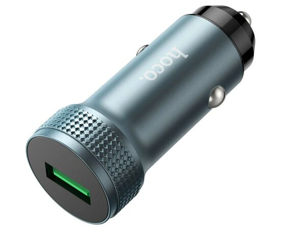 Зарядное устройство HOCO Z49A Level USB Metal Gray (6931474795694)