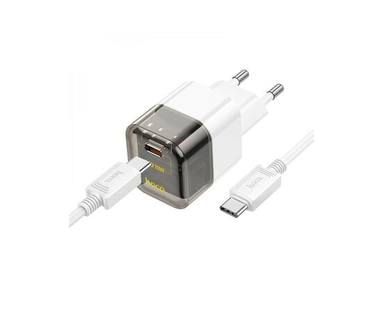 Зарядное устройство HOCO C125A Transparent Transparent Black (6931474798374), изображение 4 Зарядное устройство HOCO C125A Transparent Transparent Black (6931474798374), изображение 4
