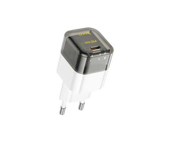Зарядний пристрій HOCO C125A Transparent Transparent Black (6931474798374)