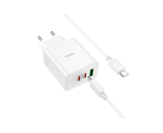 Зарядное устройство HOCO C126A Pure White (6931474798749), изображение 2