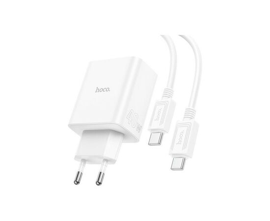 Зарядное устройство HOCO C126A Pure White (6931474798749), изображение 3