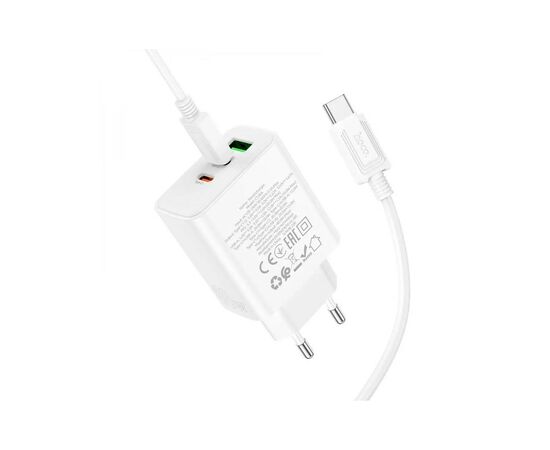 Зарядное устройство HOCO C126A Pure White (6931474798749), изображение 4