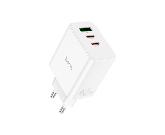 Зарядное устройство HOCO C126A Pure White (6931474798725), изображение 2 Зарядное устройство HOCO C126A Pure White (6931474798725), изображение 2
