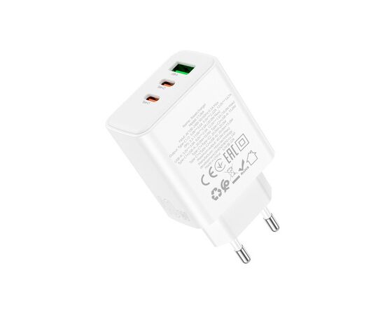 Зарядное устройство HOCO C126A Pure White (6931474798725), изображение 4 Зарядное устройство HOCO C126A Pure White (6931474798725), изображение 4