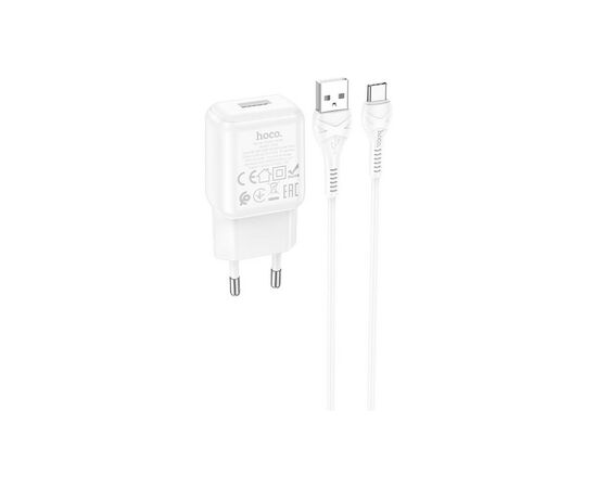 Зарядное устройство HOCO C96A charger set (Type-C) White (6931474766038)