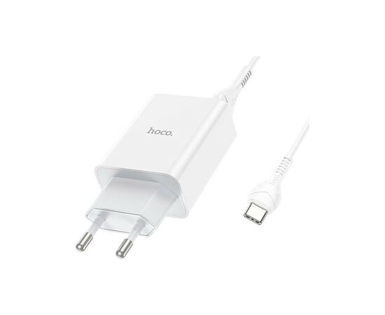 Зарядное устройство HOCO C99A charger set (Type-C) White (6931474767585), изображение 2 Зарядное устройство HOCO C99A charger set (Type-C) White (6931474767585), изображение 2