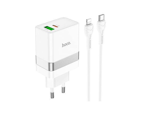 Зарядное устройство HOCO N21 Extension White (6931474757784)
