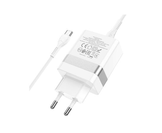 Зарядное устройство HOCO N21 Extension White (6931474757791), изображение 5