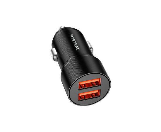 Зарядное устройство BOROFONE BZ19 2 x USB Black (BZ19B), изображение 2 Зарядное устройство BOROFONE BZ19 2 x USB Black (BZ19B), изображение 2