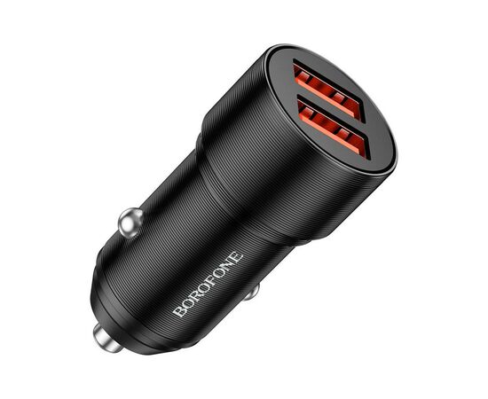 Зарядное устройство BOROFONE BZ19B charger set (Micro) 2 x USB Black (6941991101502), изображение 3 Зарядное устройство BOROFONE BZ19B charger set (Micro) 2 x USB Black (6941991101502), изображение 3