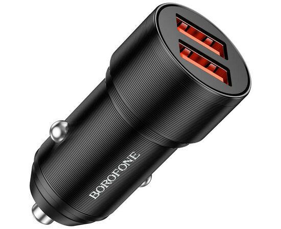 Зарядное устройство BOROFONE BZ19B charger set (Type-C) 2 x USB Black (6941991101533), изображение 3 Зарядное устройство BOROFONE BZ19B charger set (Type-C) 2 x USB Black (6941991101533), изображение 3