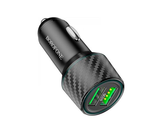Зарядное устройство BOROFONE BZ21A 2 x USB Black (BZ21AB), изображение 3 Зарядное устройство BOROFONE BZ21A 2 x USB Black (BZ21AB), изображение 3